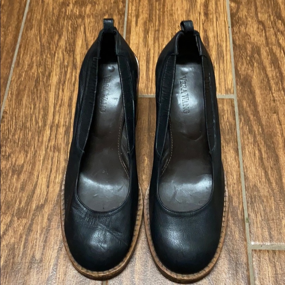 Vera Wang block heels